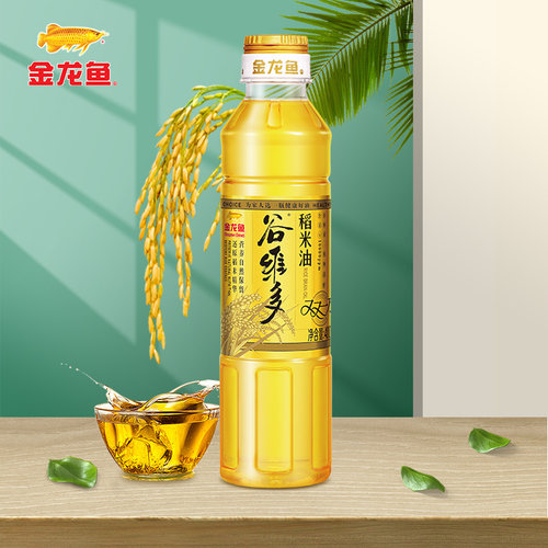 油米组合金龙鱼稻米油400ml+大米500G 食用油香米1斤小瓶装批发 - 图0