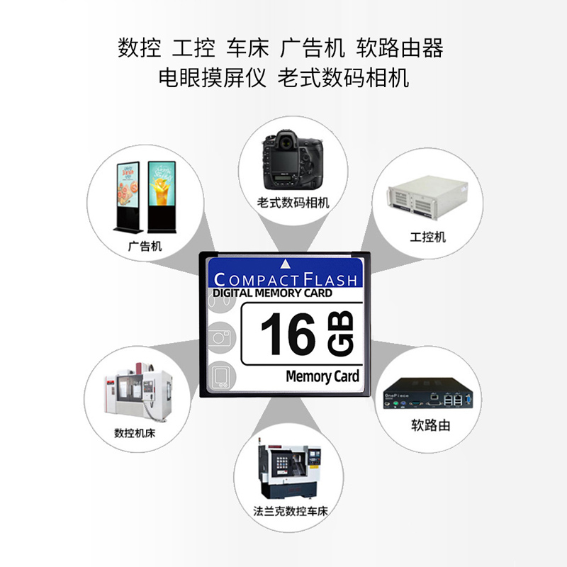 存储卡CF512/256/128m 8/4/2GB数控机床三菱法兰克FANUC西门子CNC - 图2