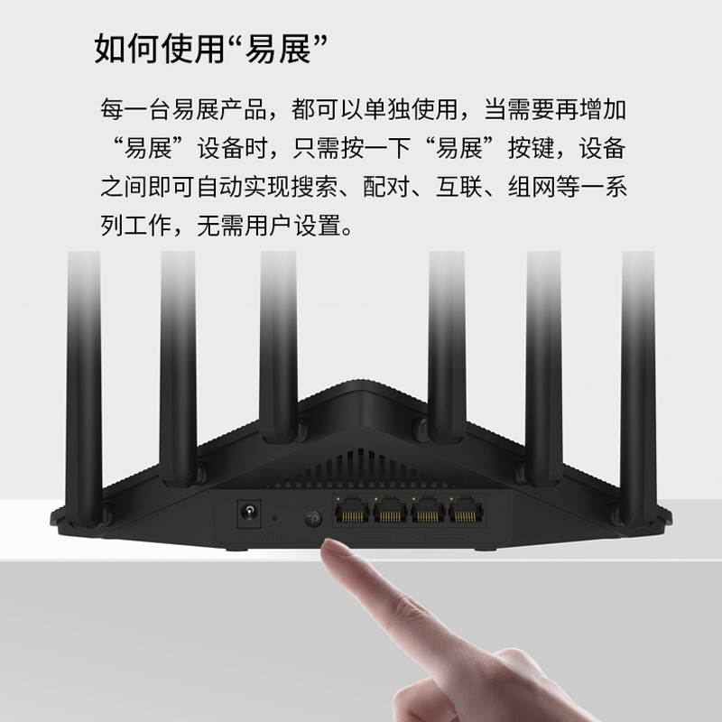 TP-LINK全千兆端口无线路由器5G双频AC1900M高配WIFI家用Mesh易展光纤tplink穿墙王全屋覆盖TL-WDR7660千兆-图1