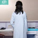 Korean version of customized doctor laboratory white coat long-sleeved work clothes for women slimming and slimming beauty salon medical beauty nurse uniforms