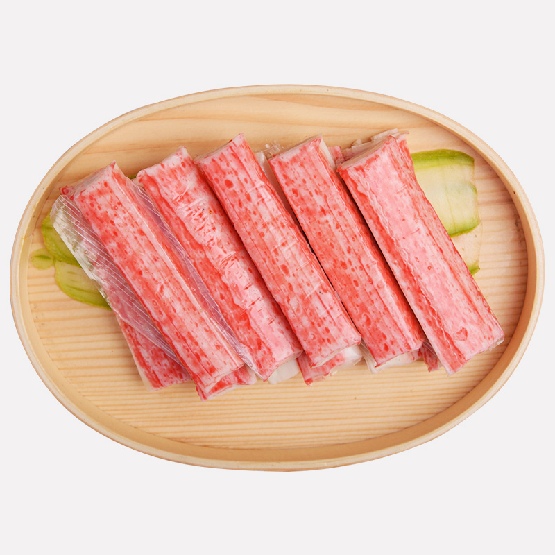 肌肉小王子蟹味棒健身代餐即食低脂高蛋白轻食零食蟹柳蟹足棒400g