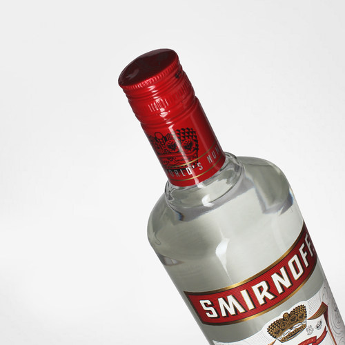 郎家园进口洋酒包邮 SMIRNOFF Vodka斯米诺皇冠红牌伏特加酒 - 图1