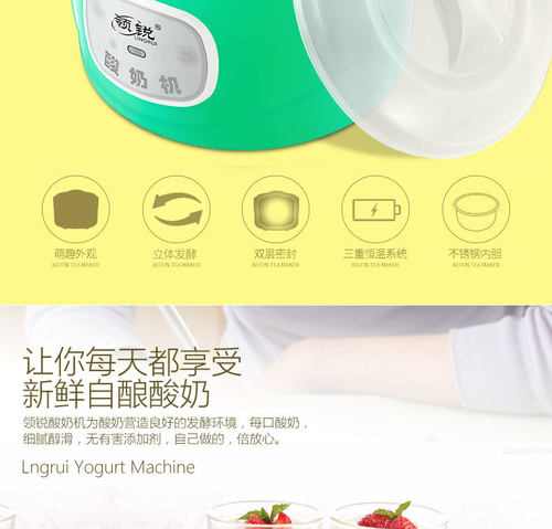 mini automatic yogurt machine bacteria stainless steel maker - 图2