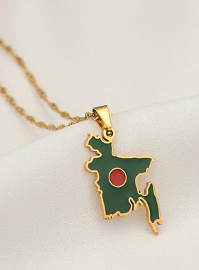 跨境电商项链弘珍饰品不锈钢