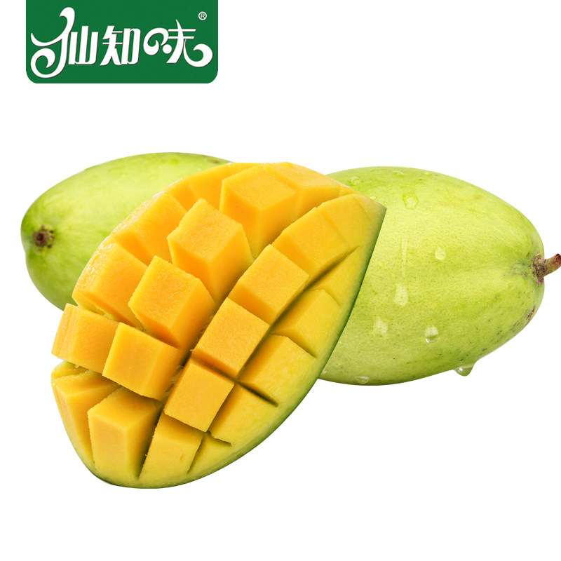 越南5斤新鲜应当季热带青皮10芒果 仙知味芒果