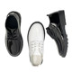 Boys' leather shoes, black soft soles, middle and large children's campus performances, children's British style etiquette stage black and white performance shoes