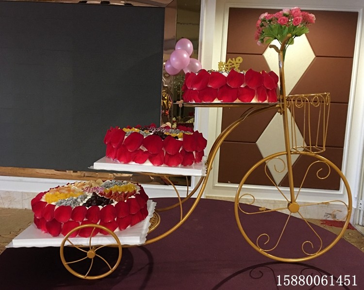 2020新款现做新鲜自行车架庆典生日蛋糕三层创意订定制情人节礼物,淘宝优惠券,粉丝福利购,淘宝优惠卷