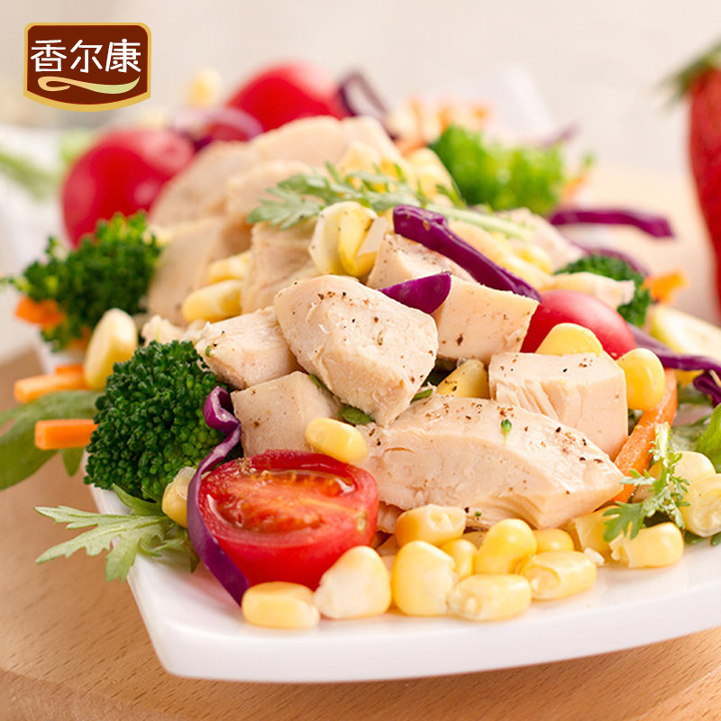 香尔康健身鸡胸肉*减低脂卡小零食 香尔康鸡胸