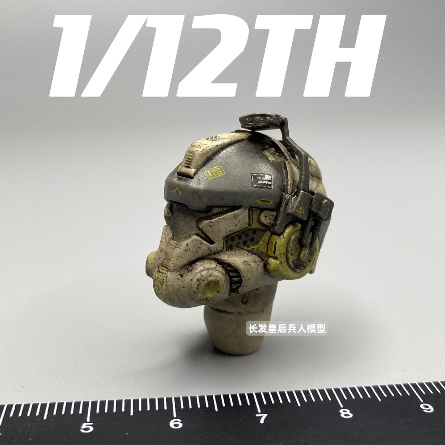 1/12兵人 6寸 3A TOYS泰坦陨落驾驶员头雕-图3