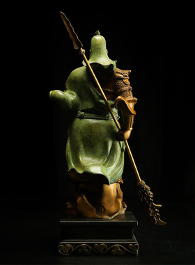 宇达关公创意艺术品摆件武财神