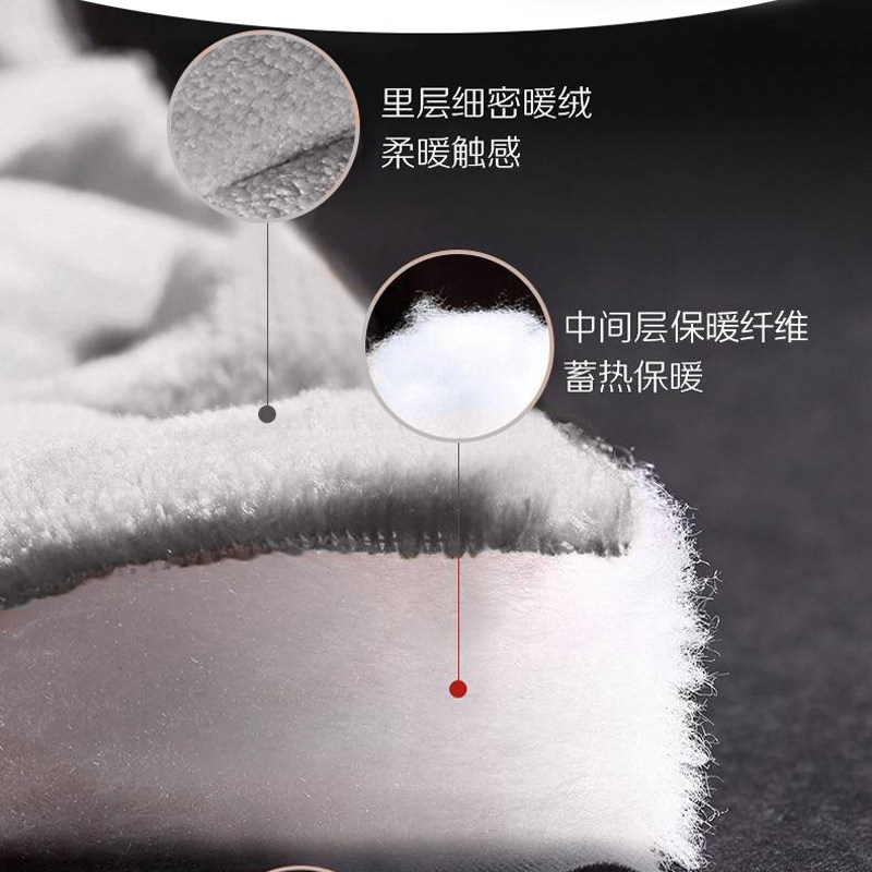 情侣冬季情侣款法兰绒三层夹棉睡衣 辉尔雅睡衣/家居服套装