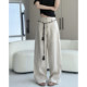 ໂສ້ງຂາກວ້າງຂອງແມ່ຍິງ linen scimitar