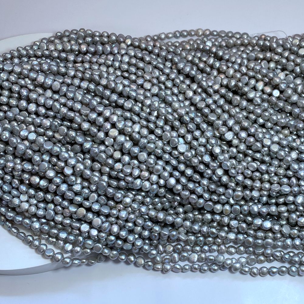 DIY天然异形淡水珍珠散珠6-7巴洛克手工制作手链项链饰品配件材料 - 图2