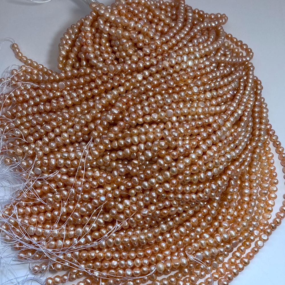 DIY天然异形淡水珍珠散珠6-7巴洛克手工制作手链项链饰品配件材料 - 图1