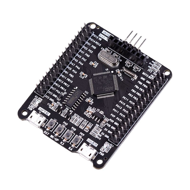 STM32开发板 STM32F103RCT6最小系统板 ARM 一键串口下载 液晶屏 - 图2