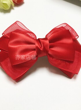 发饰紫色边夹甜美可爱hairclip