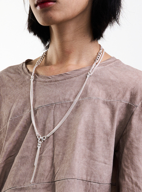 VIXTORMS925纯银朋克摇滚项链