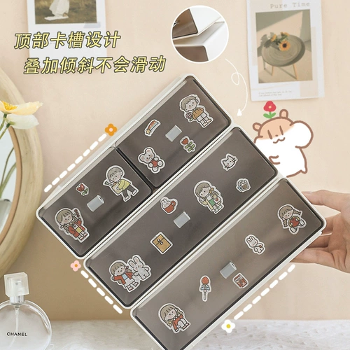 2021 New INS настольный настольный хранение в ящик для хранения мусора на голове головы головки хранения полки