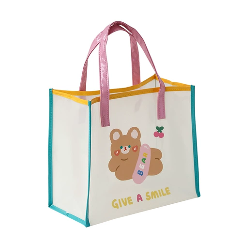 Пляжная вместительная и большая барсетка из ПВХ, водонепроницаемая льняная сумка для плавания для спортзала для выхода на улицу