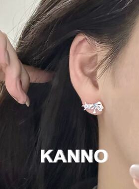 KANNO简约百搭S925纯银耳钉