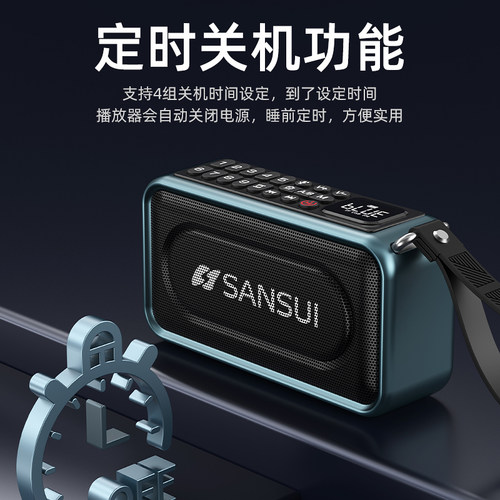 山水蓝牙音箱家用大音量无线便携式户外小音响高音质超重低音炮 - 图3