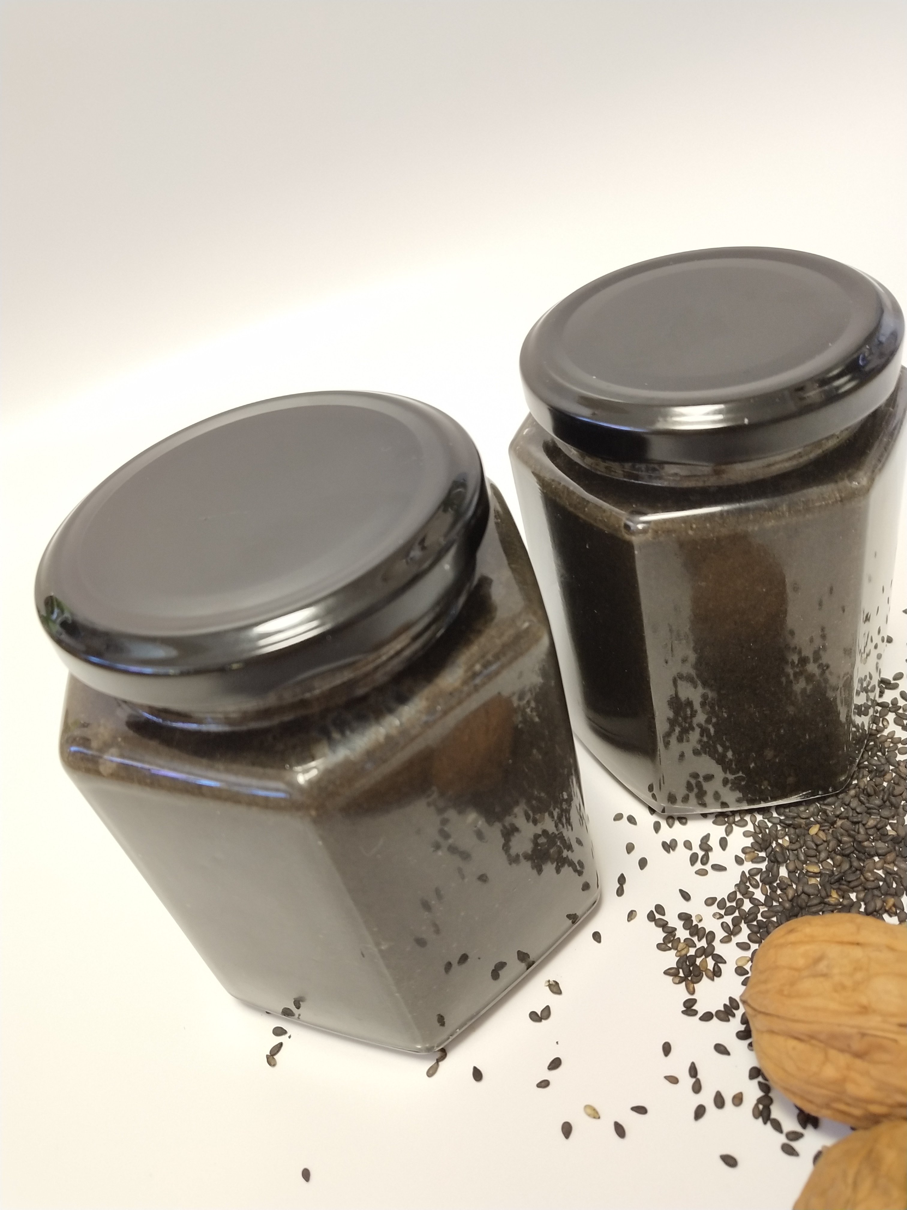 三宝辅宝儿童孕妇黑芝麻核桃酱宝食无添加360ml即食非花生酱包邮