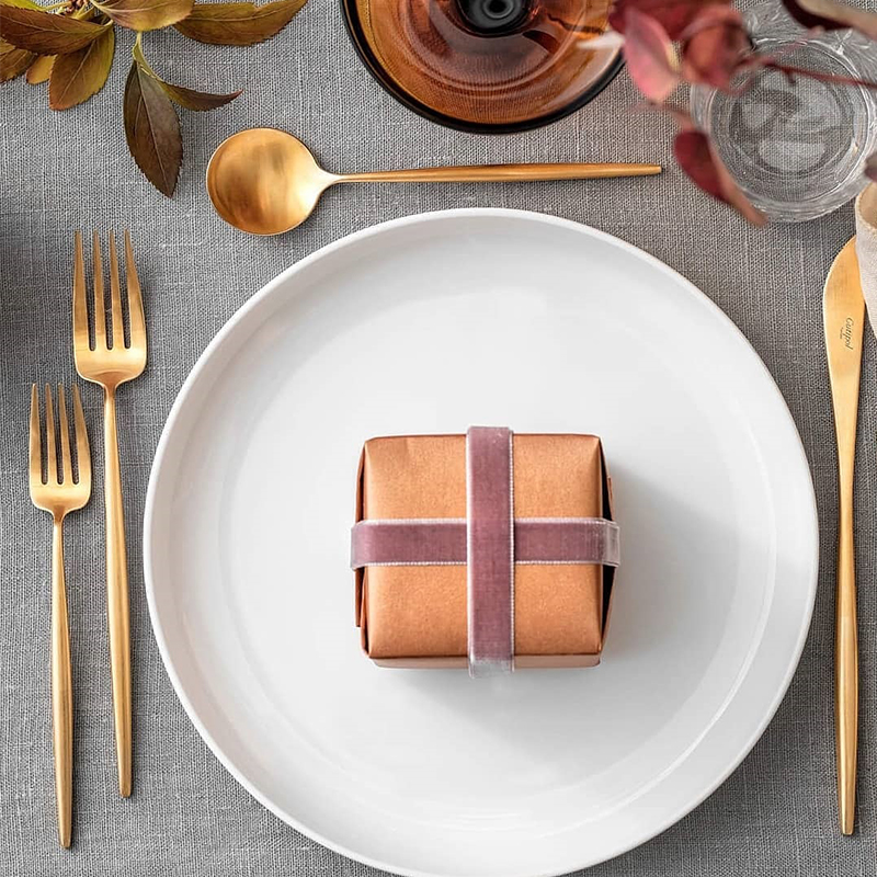 Cutipol葡萄牙刀叉餐具西餐牛排餐具刀叉勺三件套装金色刀叉甜品,淘宝优惠券,粉丝福利购,淘宝优惠卷