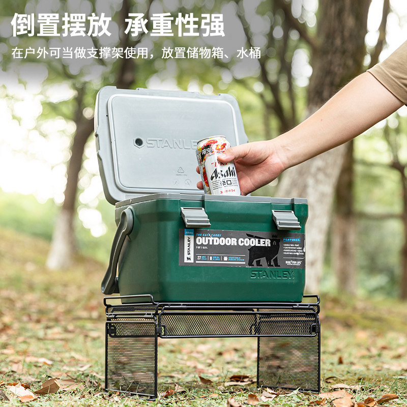 柯曼折叠开口网箱居家餐具收纳 IGT桌拓展户外露营收纳篮CK-24BK,淘宝优惠券,粉丝福利购,淘宝优惠卷