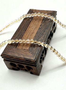 缤纷色彩多切面天然水晶玻璃珠链