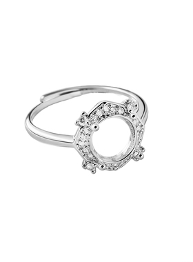 2025新款铜戒指空托日韩流行戒托