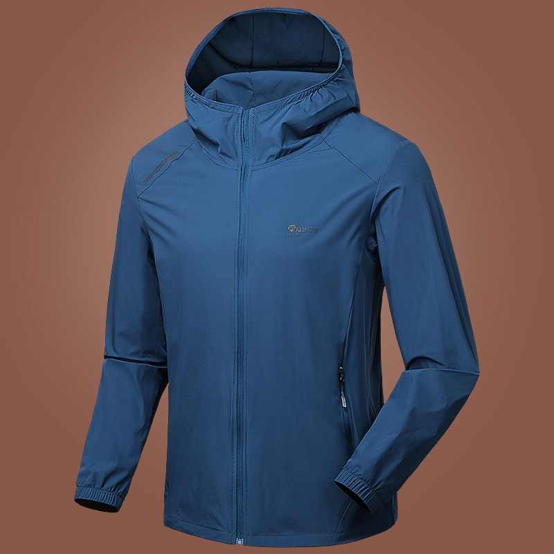 户外防晒夏季风衣男士超薄防晒衣 kpb夹克