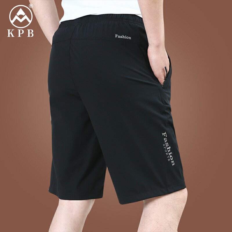 弹力冰丝夏外穿宽松超薄速干5短裤 kpb休闲裤