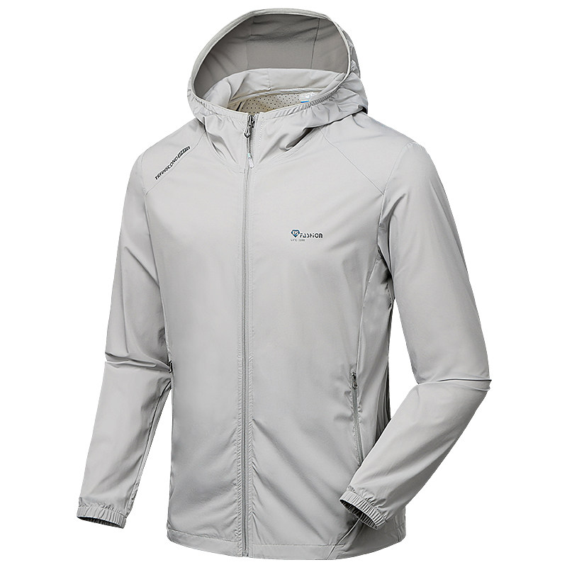 户外防晒夏季风衣男士超薄防晒衣 kpb夹克