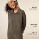 Keep Draped Lapel Sports Yoga T-Shirt Sweatshirt