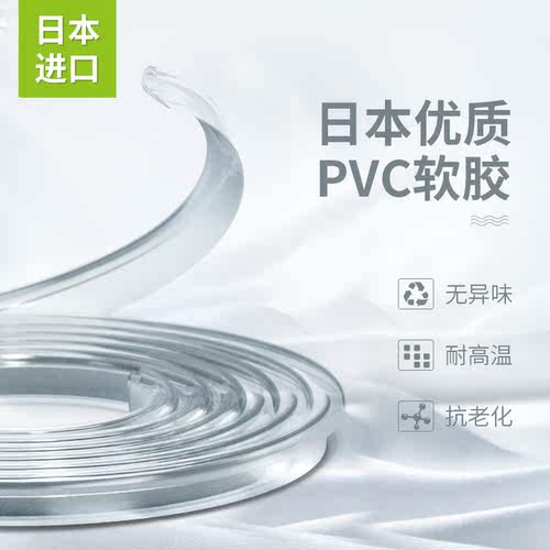 快美特汽车车门防撞条边透明胶条防撞防刮车身蹭开门防刮蹭保护贴 - 图0