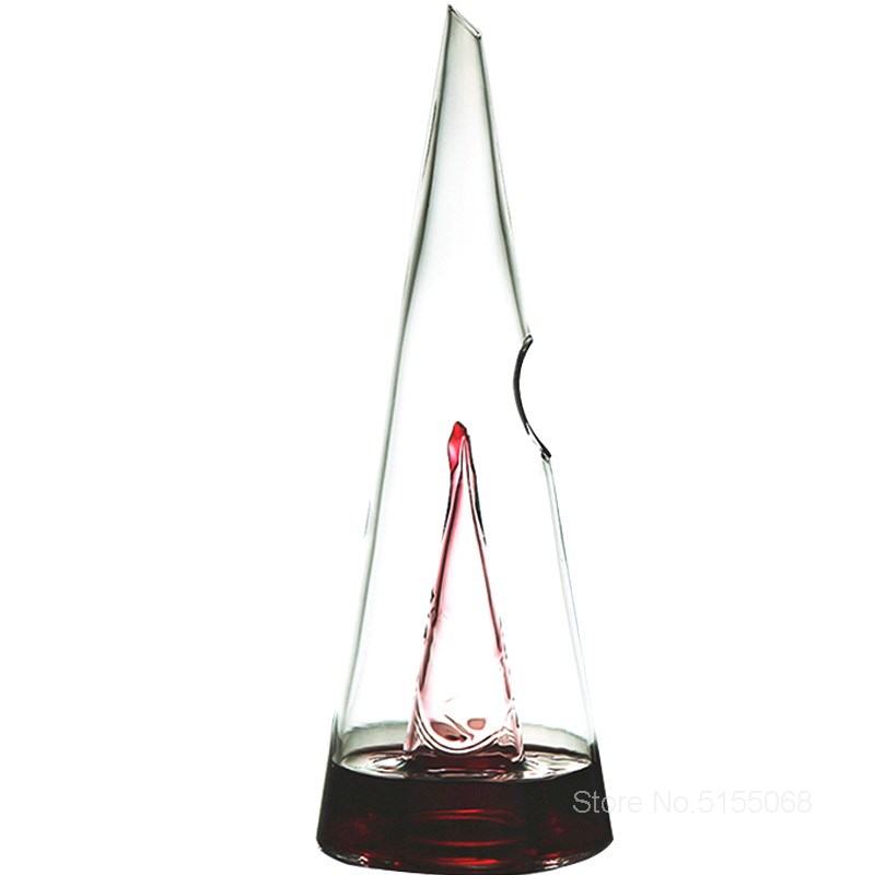 Hot Pyramid Red Wine Decanter Waterfall Pourer Fast Wine Bre