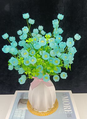 手工DIY风铃花材料包摆件