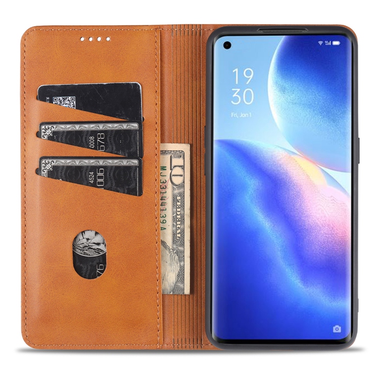 OPPO新款RENO5PRO手机壳OPPORENO5POR翻盖外壳poopreno5p0r保护皮套0pporeno5pr0曲屏全包renopro5男女款高档 - 图2