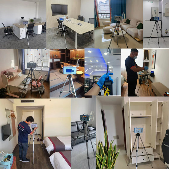 Air testing and water quality testing reports