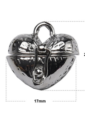 雅缤黄铜相盒情侣吊坠