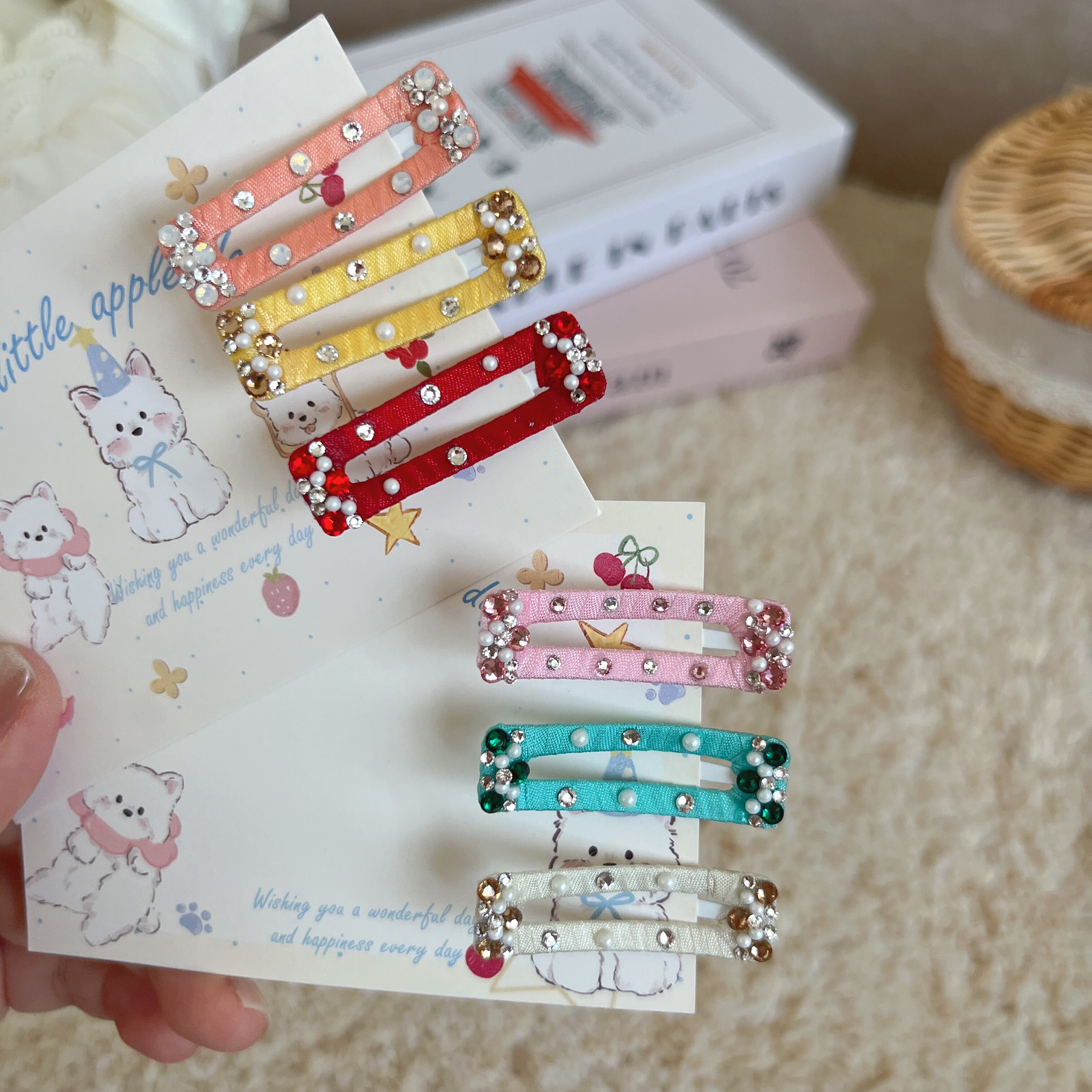 两件包邮不锈钢宠物发夹bb夹碎毛夹约克夏西施小发夹手工方形夹,淘宝优惠券,粉丝福利购,淘宝优惠卷