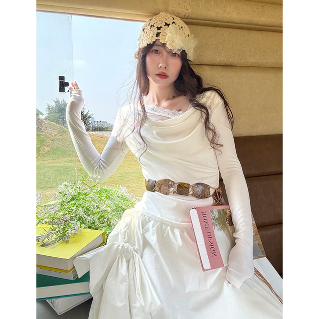 Fairy's pocket Yun Danfeng Qing T-shirt