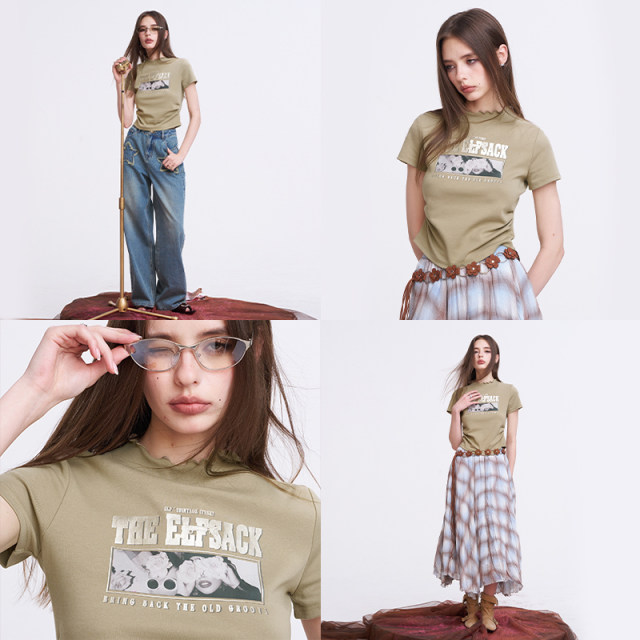 Leprechaun's Pocket Hot Girl Diaries ເສື້ອທີເຊີດ
