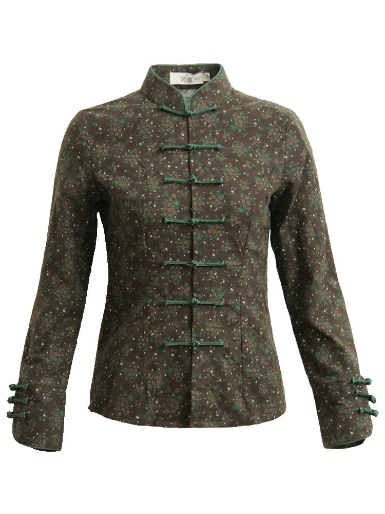 筠雅唐装女装中国风中式盘扣女上衣 筠雅上衣