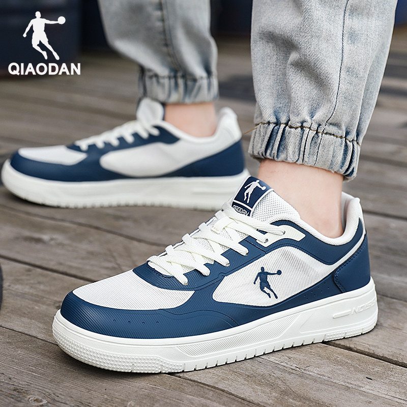 乔丹男鞋轻便低帮网面透气时尚系列系带小白鞋休闲风圆头运动板鞋,淘宝优惠券,粉丝福利购,淘宝优惠卷