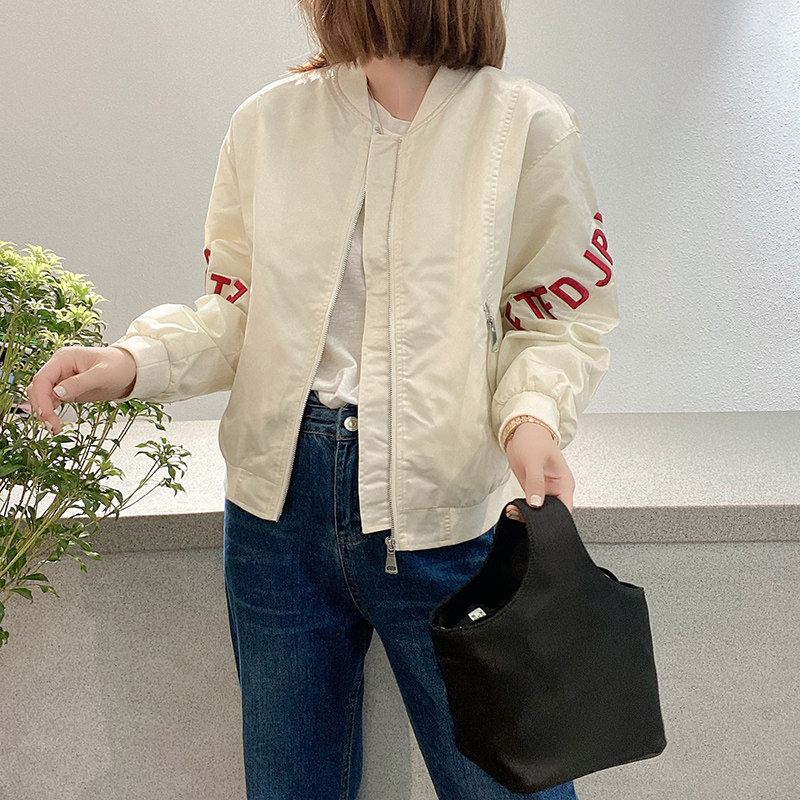 复古小众棒球服休闲短款减龄外套 bobowaltz短外套