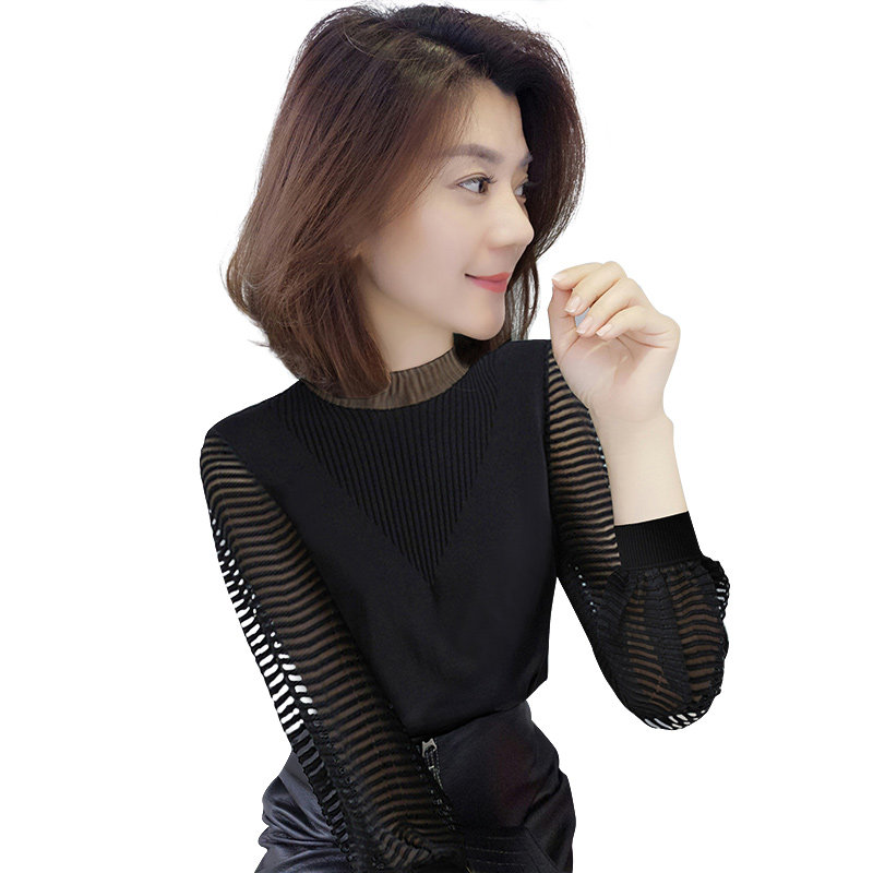 女神气质蕾丝轻熟减龄百搭2021衬衫 bobowaltz衬衫