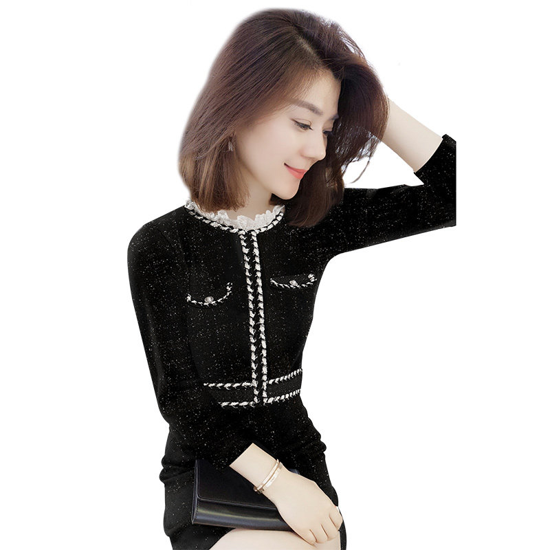 韩版长袖收腰显瘦女士欧洲站连衣裙 bobowaltz连衣裙