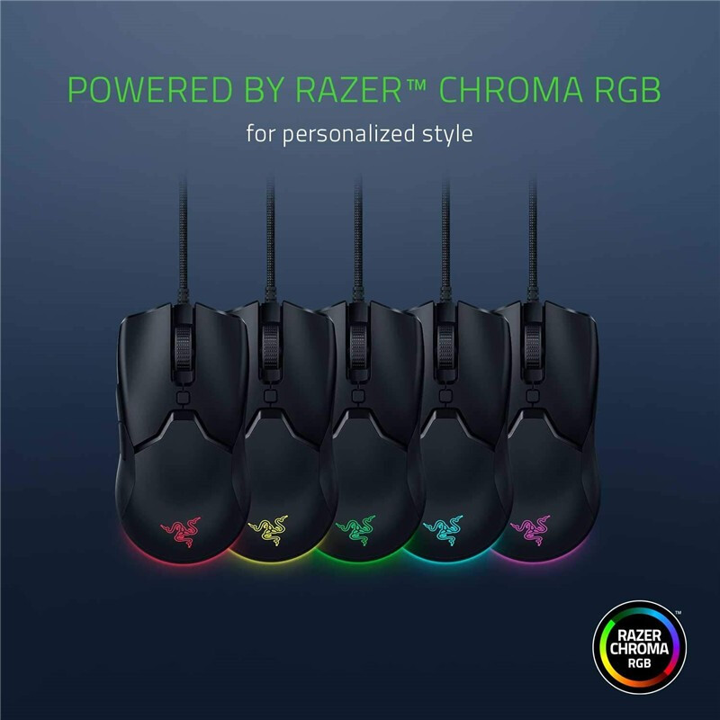 Razer/雷蛇Viper Mini有线游戏鼠标 毒蝰迷你版 电竞吃鸡联盟黑色 - 图2