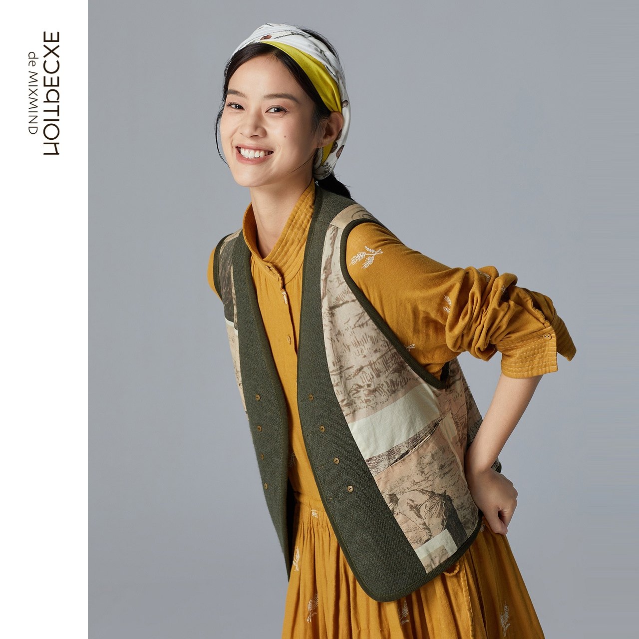 EXCEPTION例外春秋款简约气质双面穿毛呢马甲外套女设计感,淘宝优惠券,粉丝福利购,淘宝优惠卷